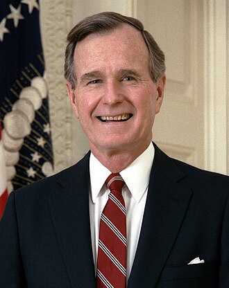 George H.W. Bush portrait