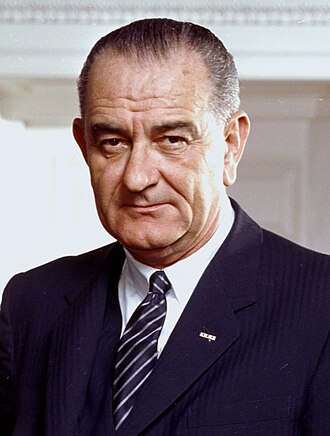 Lyndon Johnson portrait
